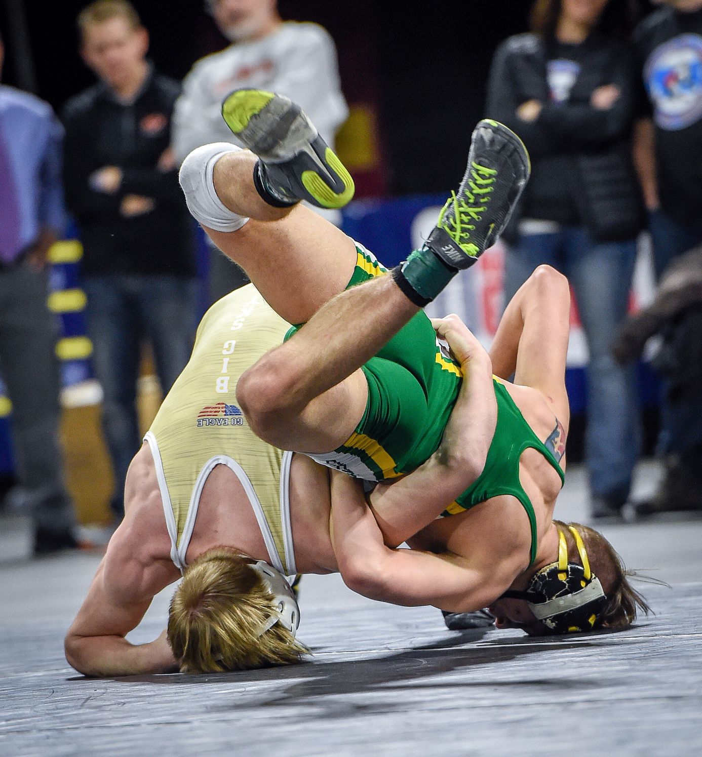 Day two of the wrestling tournament